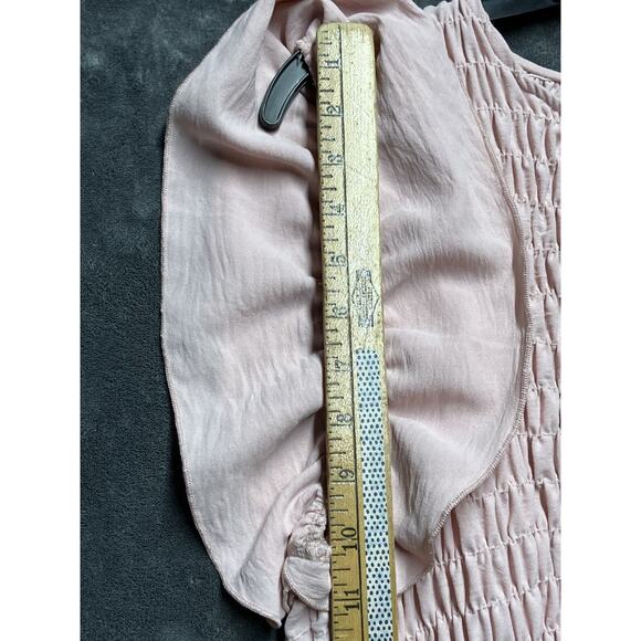 Beeson River Dress Woman’s 3XL Pink Smocked Ruffle Sleeve Modest Cottage Core - Picture 7 of 12